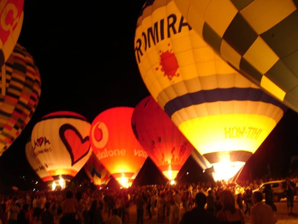 Heißluftballonfahrt in Murcia und Valencia